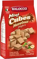 Balocco Wafer Mini Cubos De Avela Balocco 125G