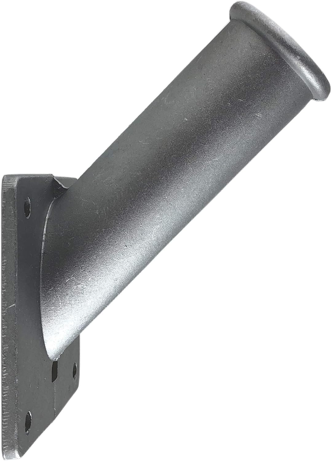 Aluminum Flag Pole Bracket Fits 1.25'' Poles Gray