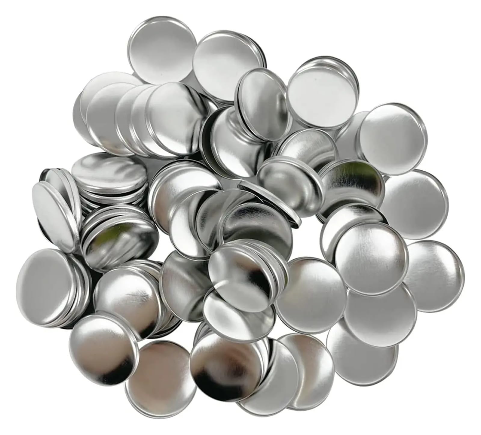 44 mm 100 zestawów DIY puste przypinki materiały do produkcji przypinek do prasy dziurkowanej metalowe części przypinek materiały Produkcja DIY
