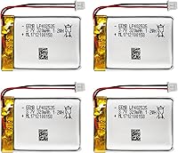 Vista 11 de EEMB Batería de polímero de litio 3.7V 320mAh 402535 Lipo Batería recargable con conector Molex de alambre para altavoz y dispositivo inalámbrico