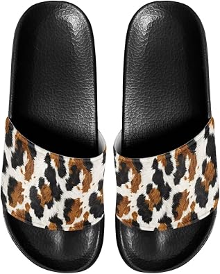 Slippers for Women and Men | House Slides Shower Sandals | Slide Sandals Women Leather Comfortable