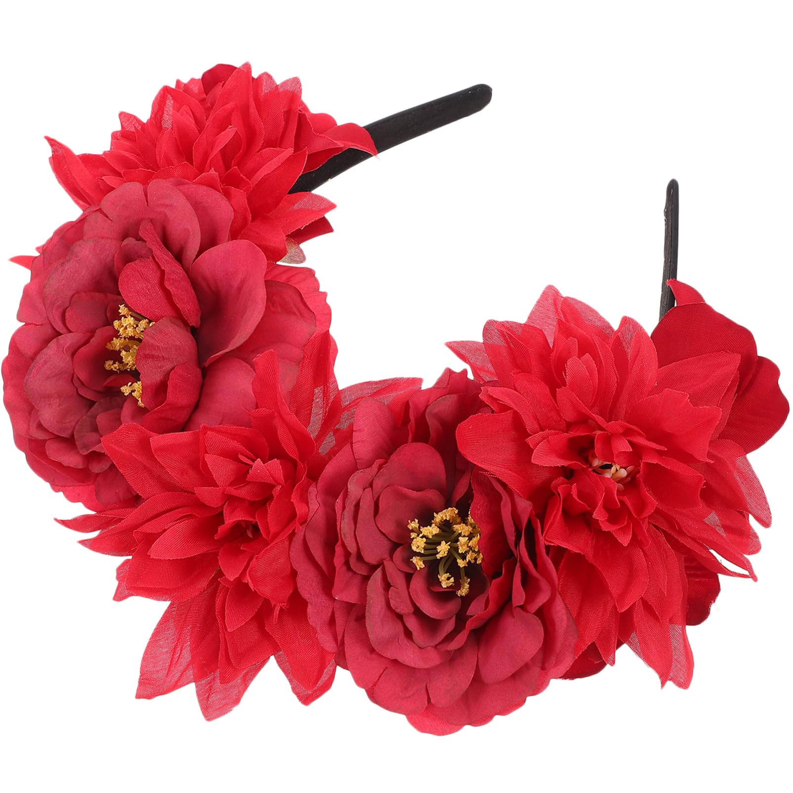Beavorty 5 Eleganti Cerchietti Con Fiori Di Peonia Per Feste E Occasioni Speciali