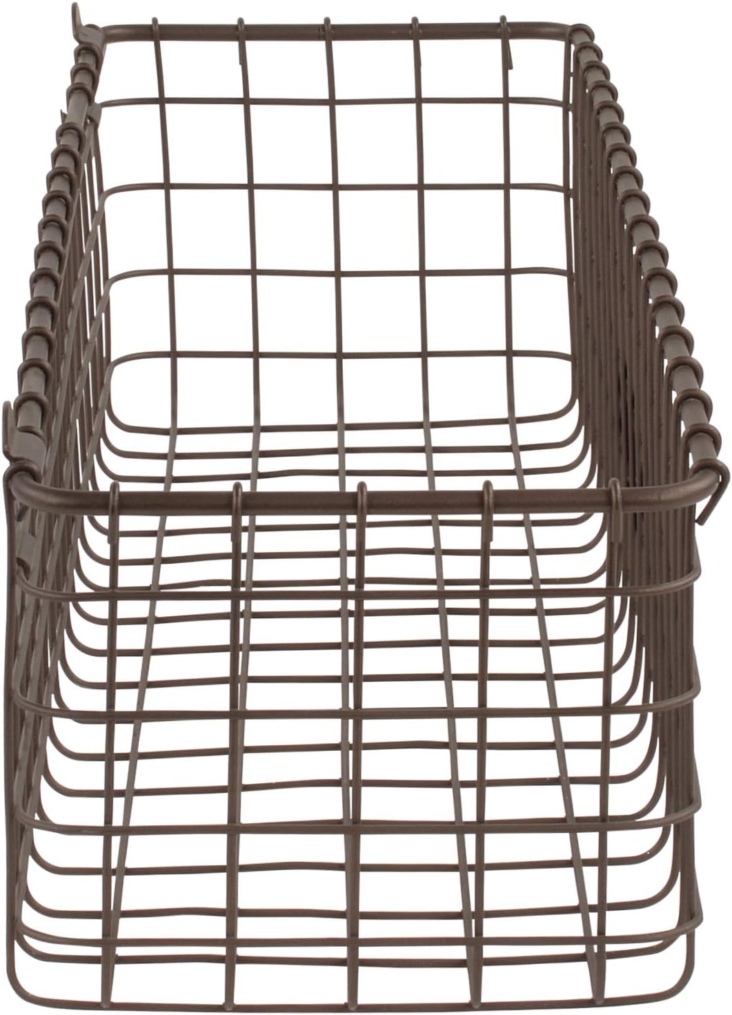 Spectrum Diversified Vintage Wall Mount Basket, Bronze, 2 Ounce