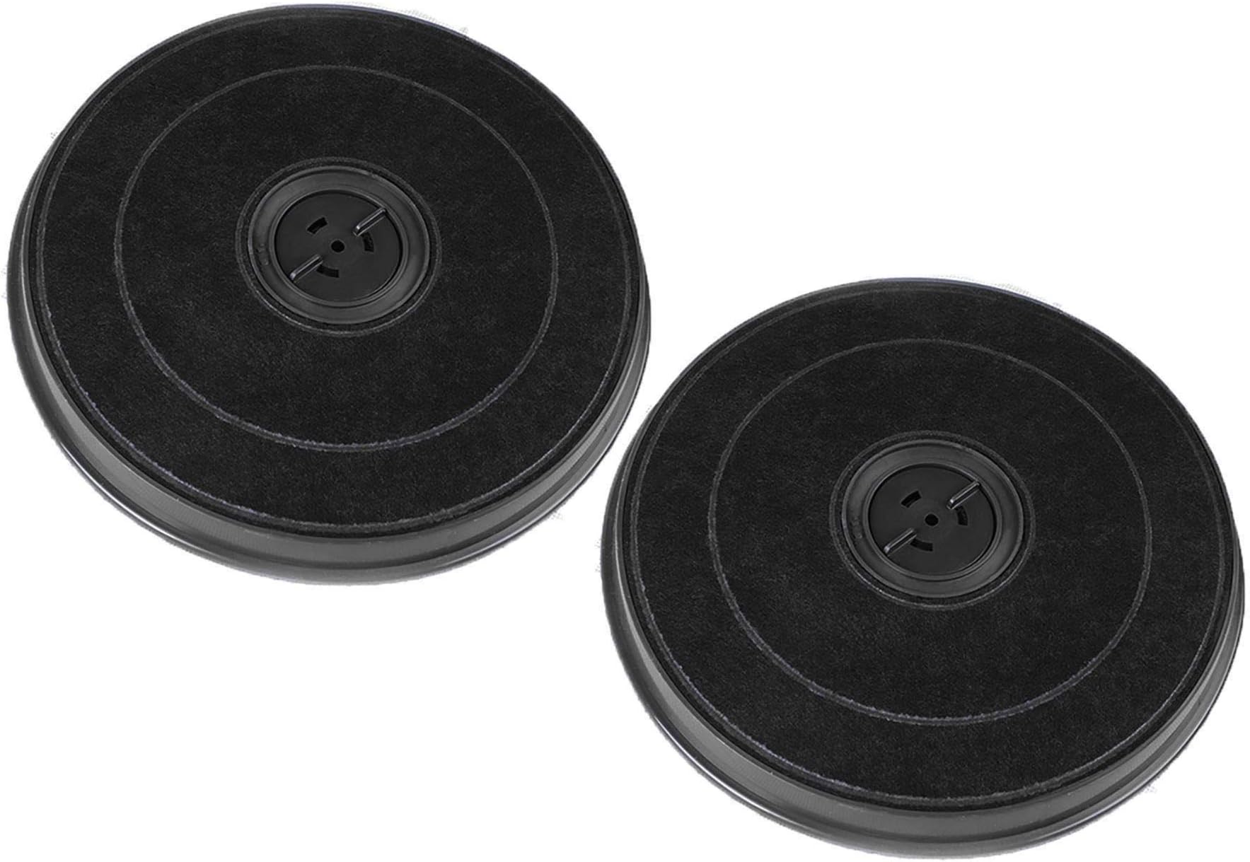 2X AquaHouse Activated Carbon Filter, Compatible Charcoal Filter for Ariston Cooker Hood, Indesit E233, Merloni C00307666, C00090694, C00090823, C0005795