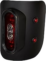 Vista 2 de Luces traseras LED de artillero de cola compatibles con Jeep JT Gladiator, montaje empotrado, aprobado por SAE/DOT