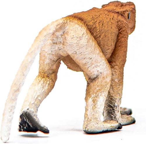 Miniatura 7 de Schleich Wild Life - Figura realista de mono Proboscis  Auténtico y altamente detallado juguete de animales salvajes, duradero para la educación y