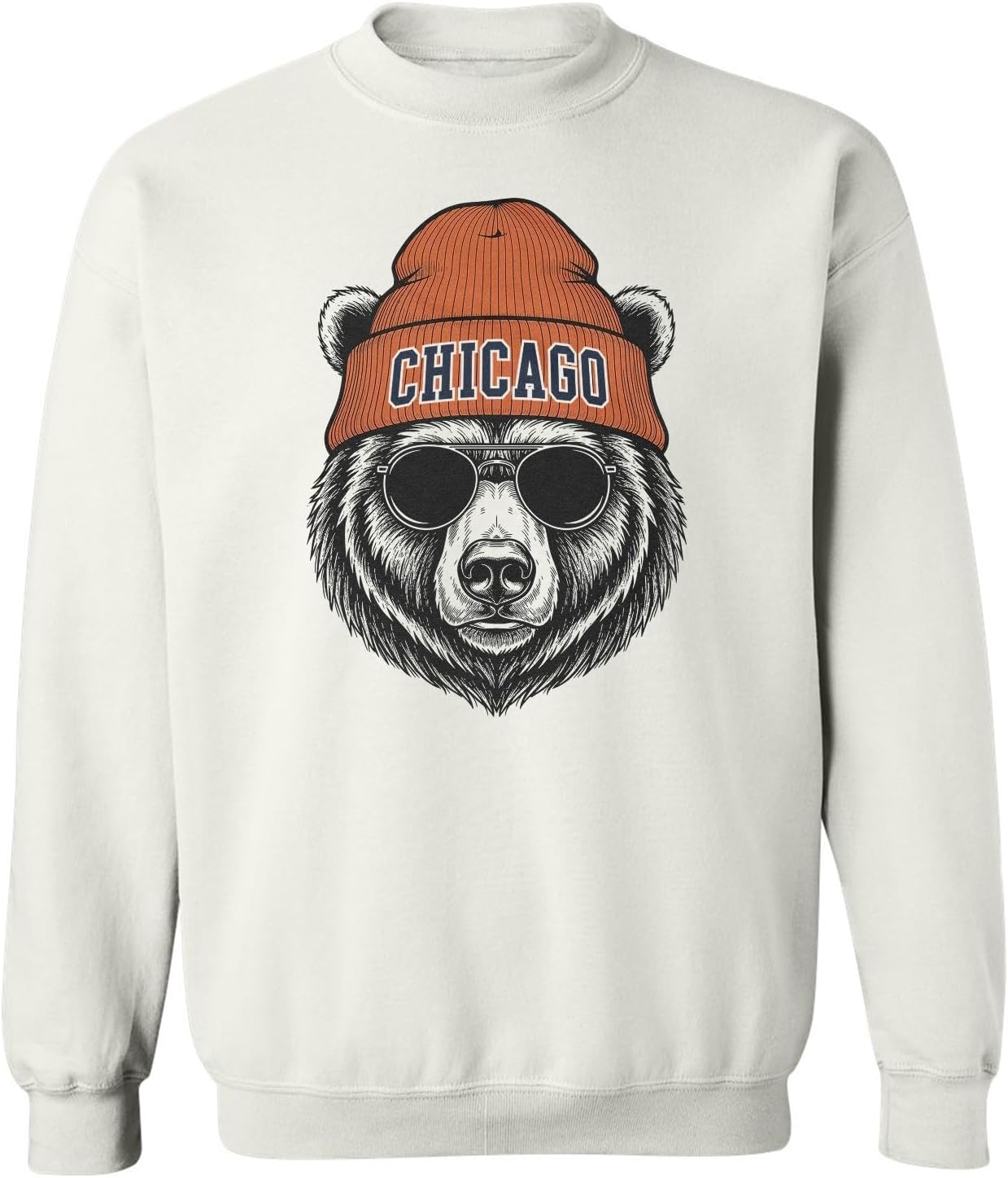Chicago Tribute Sport Design - Cool Bear-Inspired Unisex Crewneck Sweatshirt