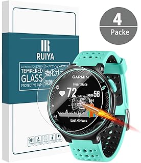 Protector de vidrio templado Ruiya, ultraclaro, protector de pantalla, dureza 9H, para Garmin-Forerunner 235, para reloj de pulsera de correr, antiara?azos, grosor de 0,25?mm Protector de vidrio templado Ruiya, ultraclaro, protector de pantalla, dureza 9H, para Garmin-Forerunner 235, para reloj de pulsera de correr, antiara?azos, grosor de 0,25?mm