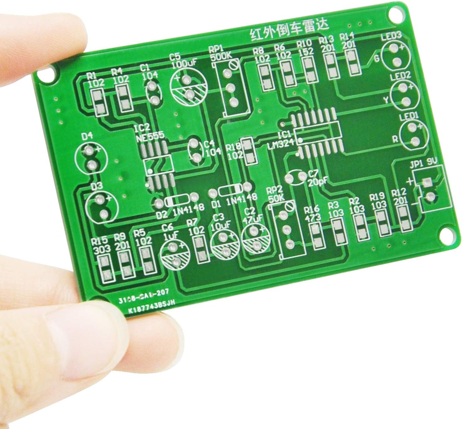 Gikfun SMD Infrared Reversing Radar Practice Soldering Kit Welding Training Board for Arduino DIY EK1950 image 3