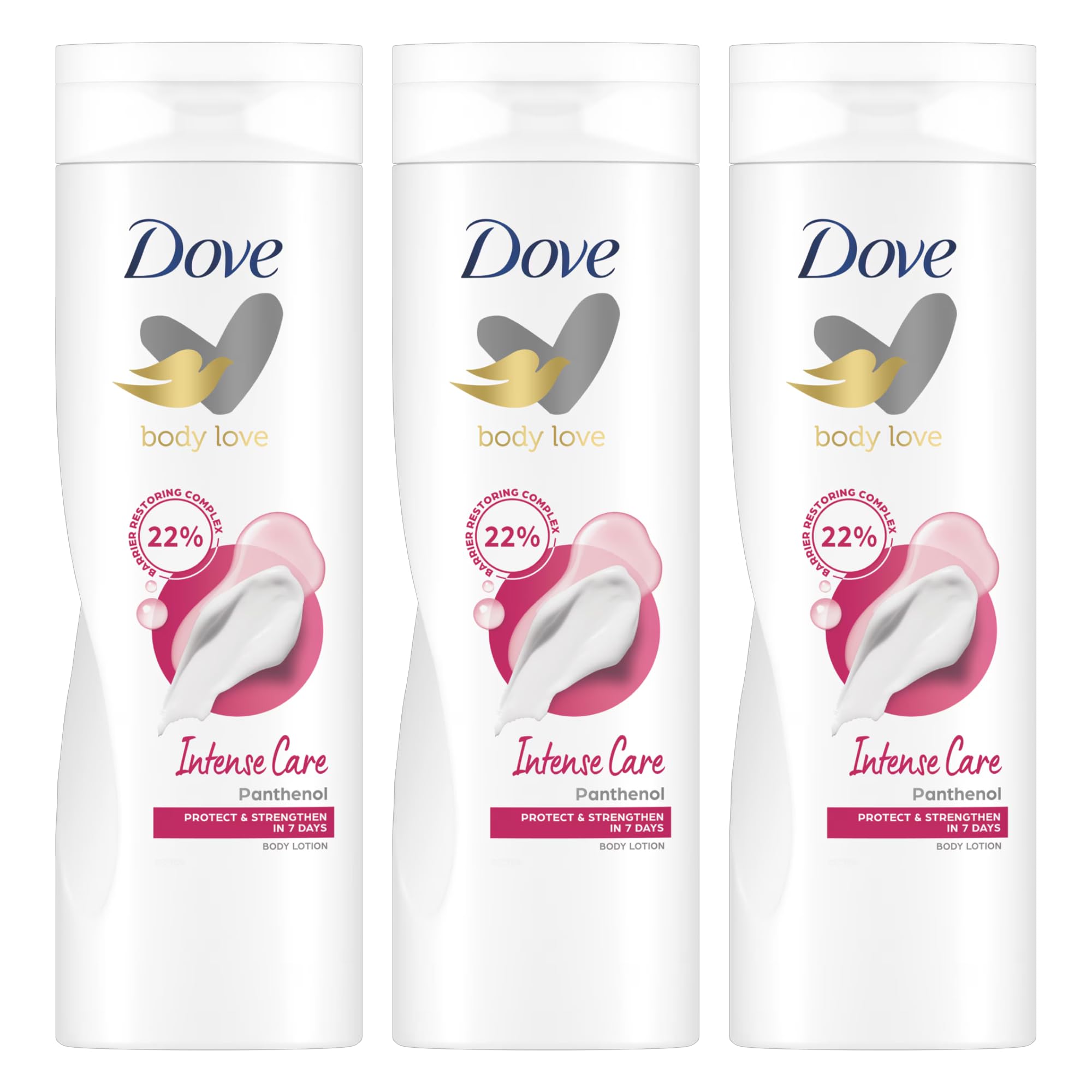 Dove Body Love Intense Care Body Lotion, Protect & Strengthen in 7