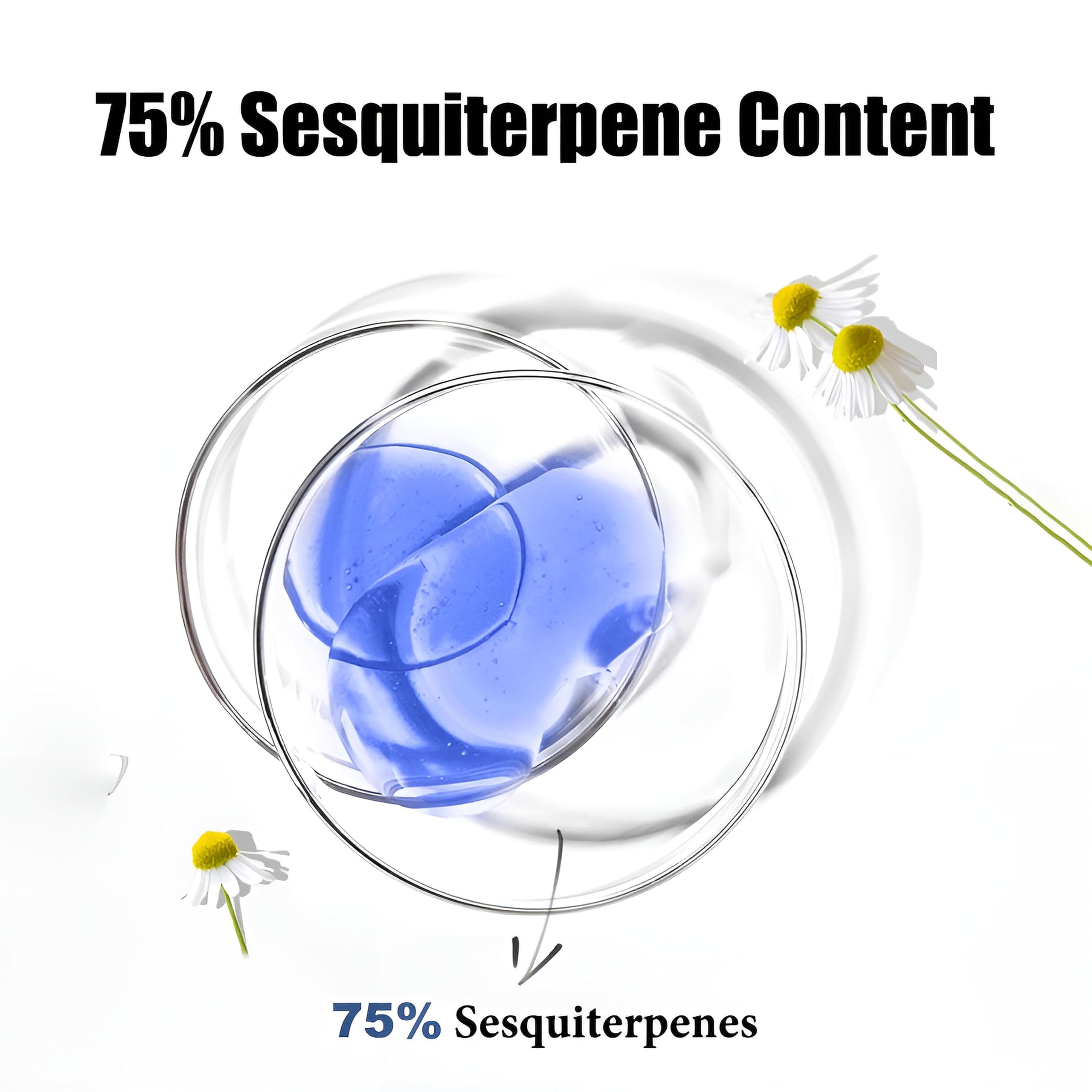 100% reines ätherisches Kamillenöl für Aromatherapie, Diffusoren, Haut- und Haarpflege, Kerzen- und Seifenherstellung, hochwertiges Bio-Kamillenöl, natürliches Duftöl zur Entspannung(500ml)