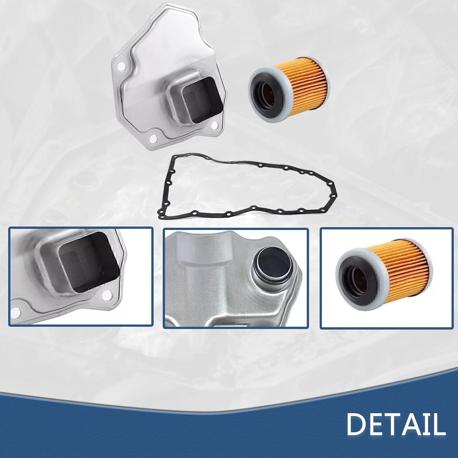 RE0F10A JF016E JF011E Automatic Transmission Oil Filter kit Fits for ALTIMA CALIBER CITY EXPRESS COMPASS ECLIPSE JUKE NV200 OUTLANDER PATRIOT SENTRA ROGUE SPORT Replaces# 5191890AA & 31726-1XF00