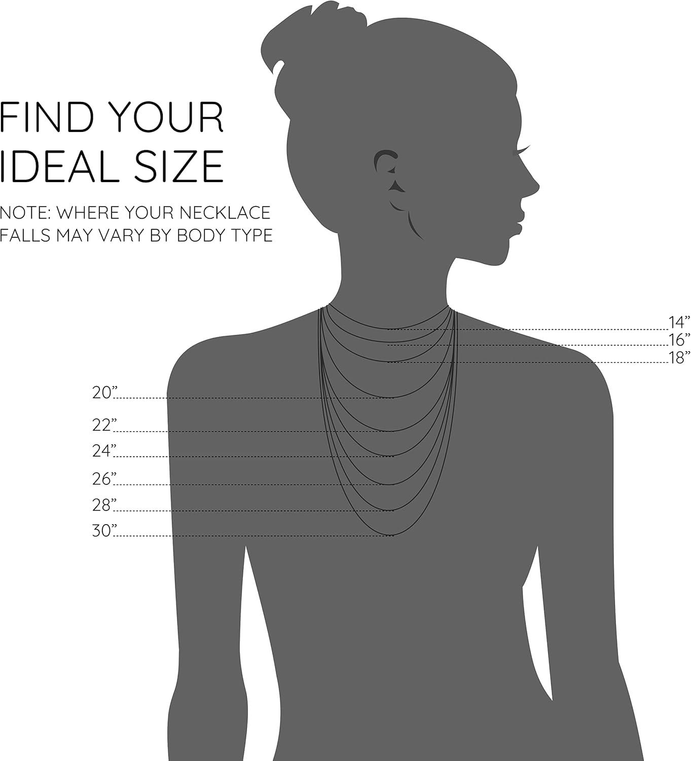 KISPER 24k White Gold Box Chain Necklace – Thin, Dainty, White Gold Plated Stainless Steel Chains for Women & Men with Lobster Clasp - Image 6