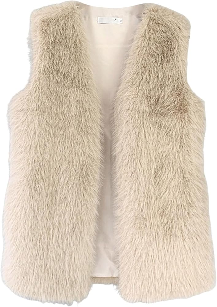Damen Teddy Fleece Weste - Kuschelig Warm Ohne Ärmel Für Den Winter