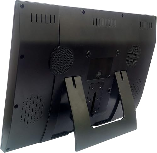 Miniatura 3 de Tyler Monitor LCD de TV portátil de 14 pulgadas, funciona con batería de litio recargable de 1080P, 2 antenas, HDMI, USB, RCA, radio FM,