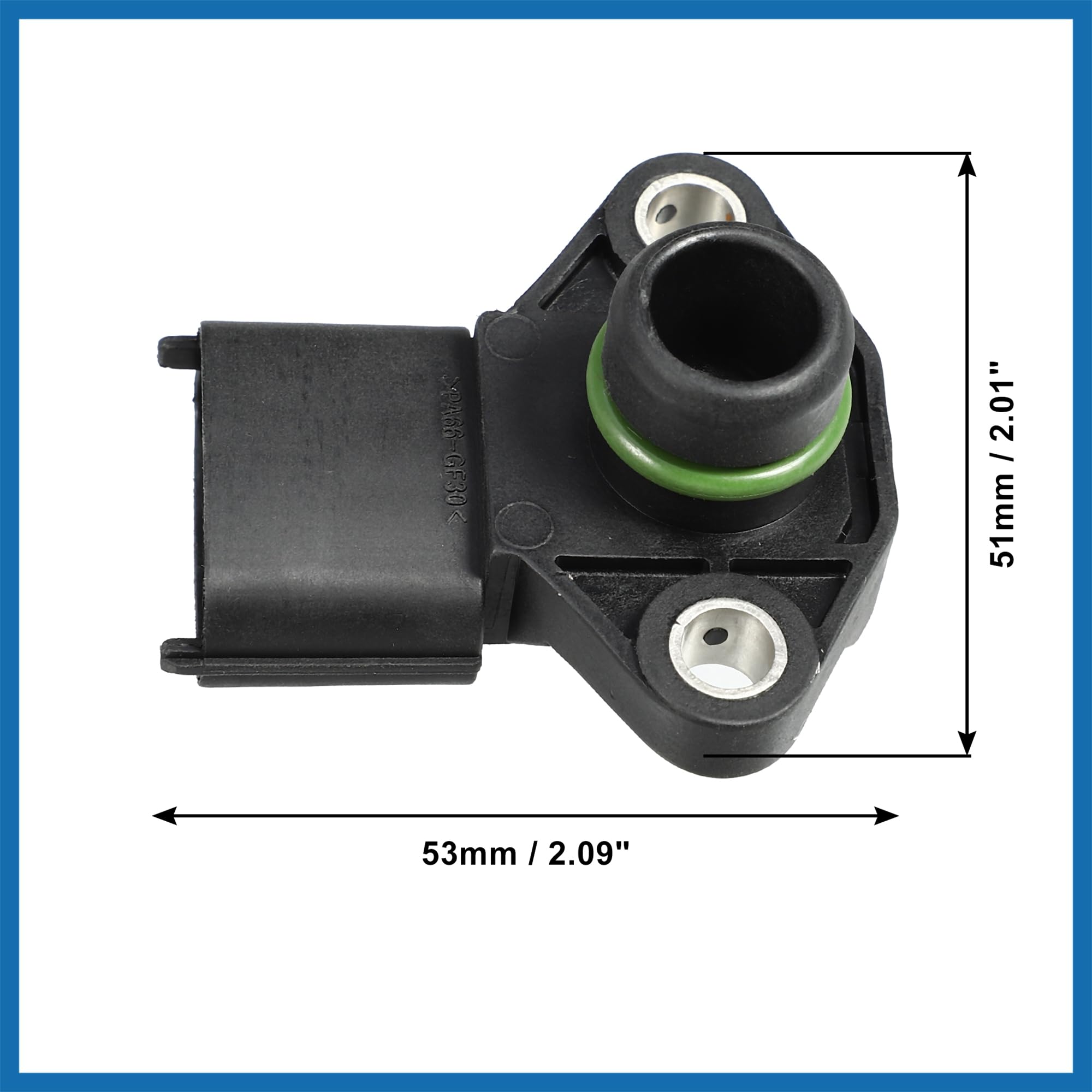 Sensore MAP ABSOPRO per HYUNDAI 39300-2A600 Plastica Metallo