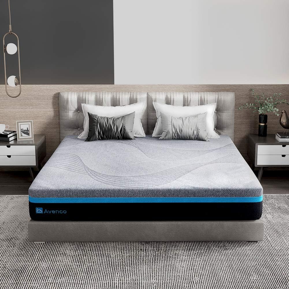 Promo Discount Up To 70% Off Full Size Mattress, Avenco 10 Inch Grey Full Mattress in a Box, Abnormal Shape Memory Foam Mattress Full with a Washable Cover, Comfortable and Supportive Free Shipping Over $50 Full Size Mattress, Avenco 10 Inch Grey Full Mattress in a Box, Abnormal Shape Memory Foam Mattress Full with a Washable Cover, Comfortable and Supportive