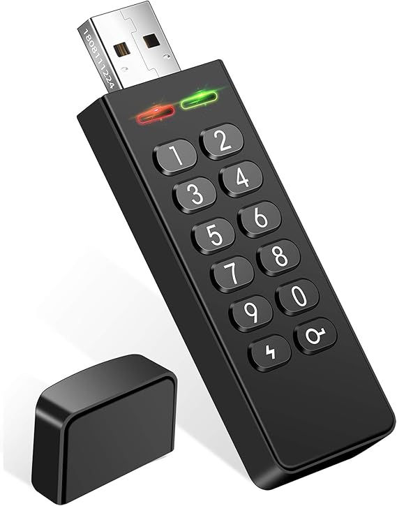 Clé USB cryptée 32 G Noir Amazon.fr Informatique