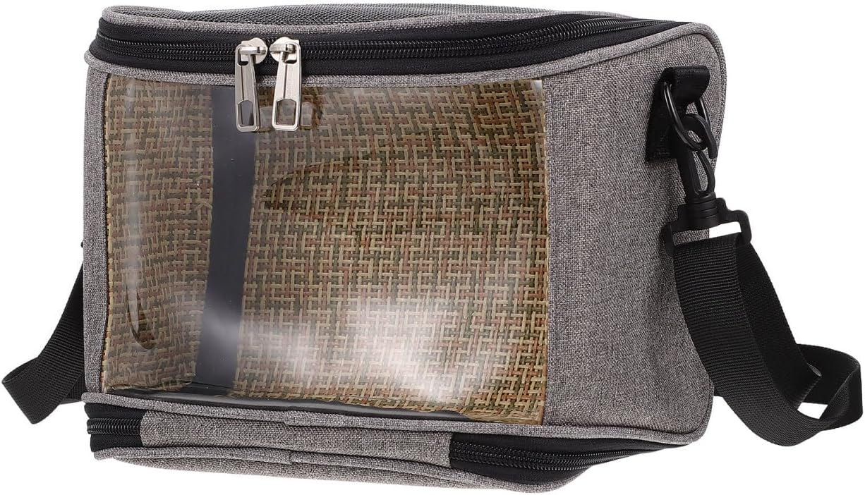 1pcs Transparent Parrot Carrier Bag Portable Outdoor Bird Storage Breathable Mesh Convenient Crossbody Pet Birds Backpack for Hiking and Travel
