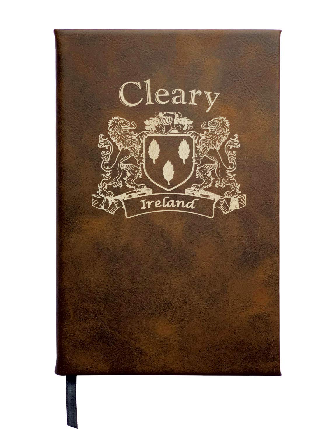 Cleary Irish Coat of Arms Leather Journal