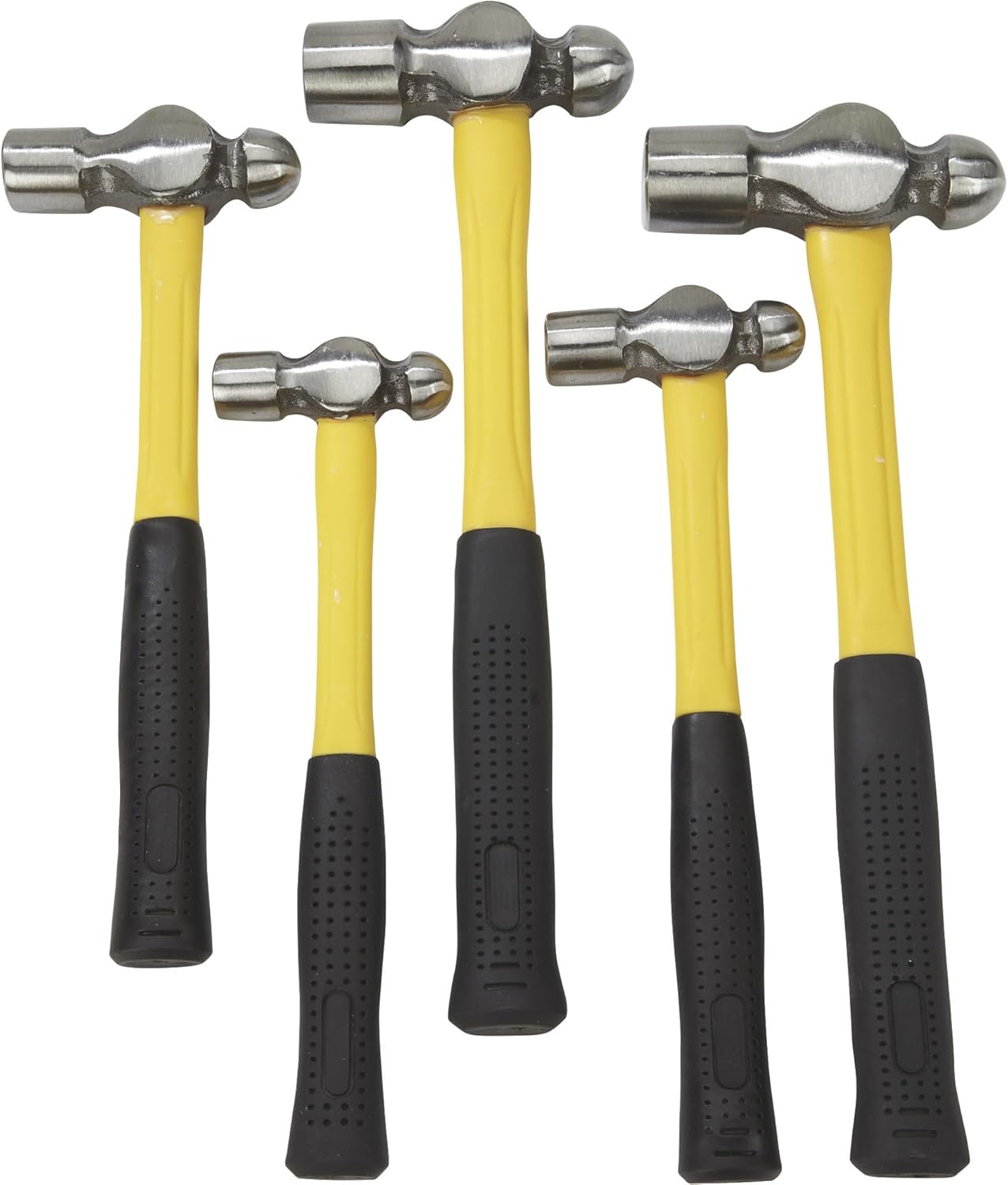 Klutch 5-Pc. Ball Peen Hammer Set