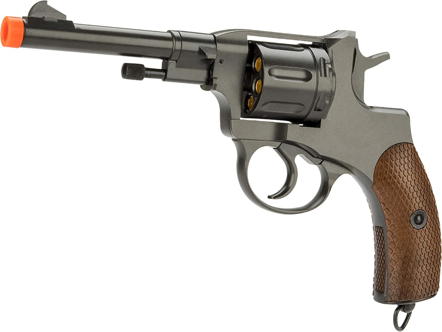 Evike Airsoft - WinGun Nagant Metal High Power M1895 Airsoft CO2 Revolver