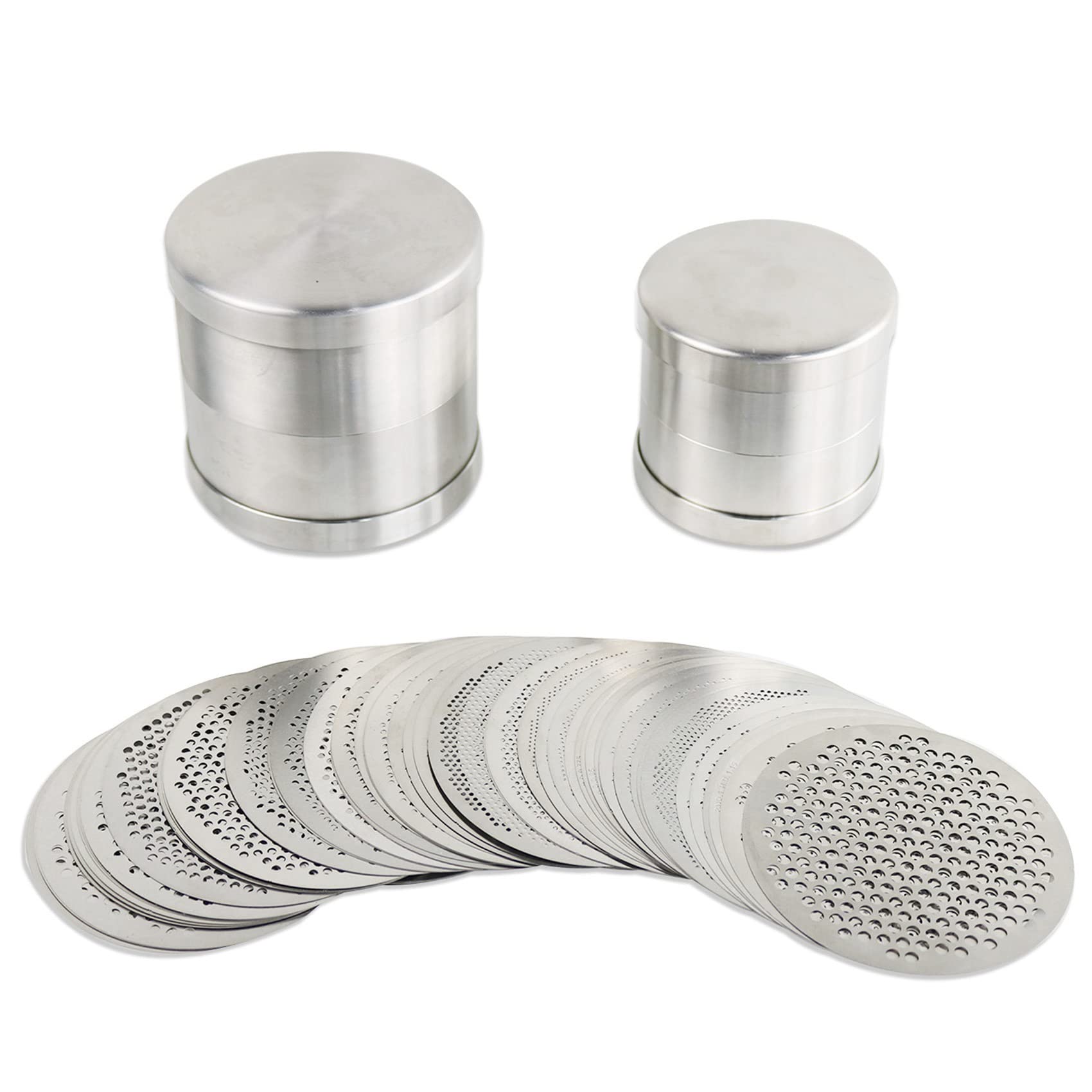 Diamantsieb, Feines Sieb, Grobmaschiges Edelsteinfilter, Siebscheibe, Rundes Loch, MessgrößE, Schmuckwerkzeug, 65Mm
