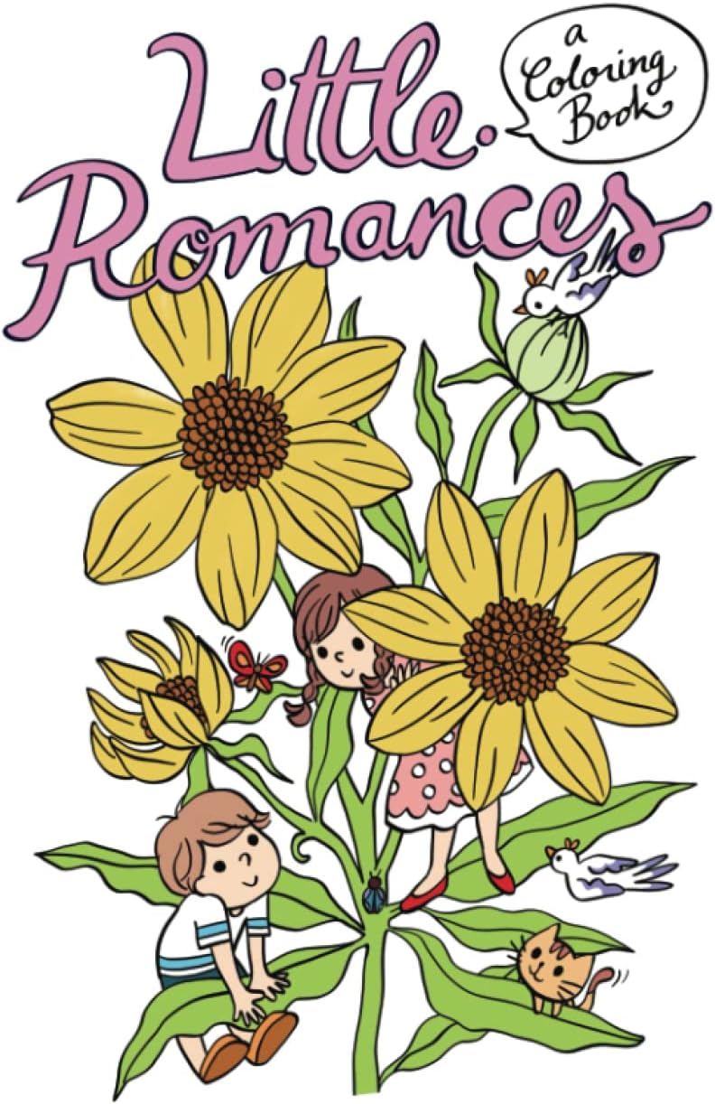 Little Romances: A Coloring Book