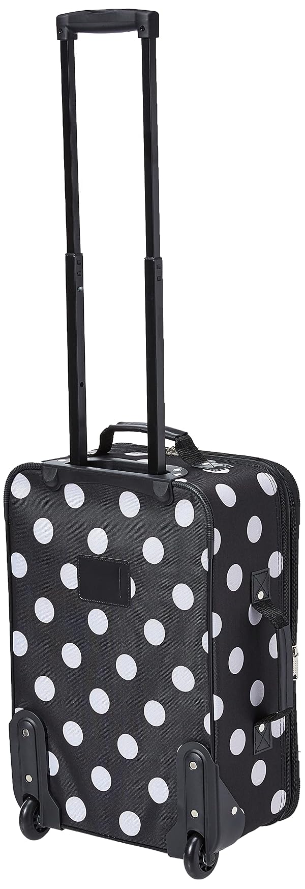 Rockland F102 Luggage Printed Luggage Set, Black Dot, Medium, 2-Piece by Rockland - Used condition - CA$41.66