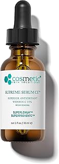 Supreme Serum CE – Vitamin C Face Serum with Vitamin E & Hyaluronic Acid – Antioxidant Rich Anti-Aging & Hydrating Formula – 1 fl oz