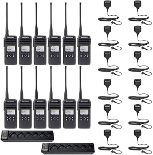 DTR700 50 Channel 1 Watt 900MHZ License Free Digital Two Way Radio with HKLN4606 and PMPN4465 Multi Unit