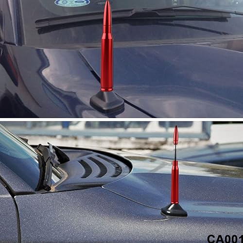 Miniatura 6 de Pack-1 - Antena retráctil para camioneta para automóvil, kit de antena retráctil para Chevy Silverado 1500 2500 3500 HD Avalanche GMC Sierra 1500