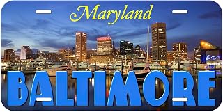 Baltimore Maryland Novelty Car Auto License Plate
