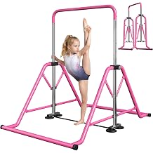 Expandable Gymnastics Bars 45-61 Dual Base Side Bars for Kids