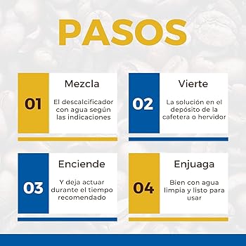 Plantawa Líquido descalcificador 1L. Compatible con todas las máquinas de café. Mantén tu Máquina de Café en Óptimas Condiciones, Elimina la cal incrustada en cafeteras.3