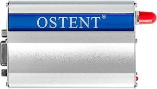 OSTENT GSM Modem with Wavecom Q2303A Module COM/RS232/Serial Port at Commands SMS Voice Call AU Plug Power Adapter