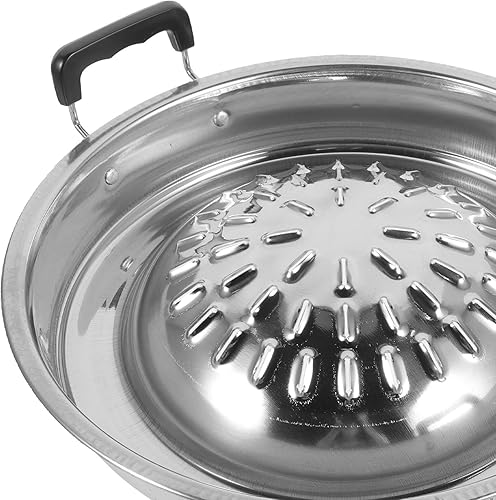 Miniatura 5 de GANAZONO Bandeja de parrilla para camping parrilla multifunción bandeja de parrilla bandeja para picnic barbacoa sartén coreana parrilla profesional