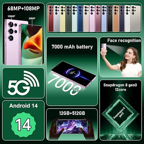 Miniatura 2 de Celda desbloqueada para teléfono inteligente (azul)