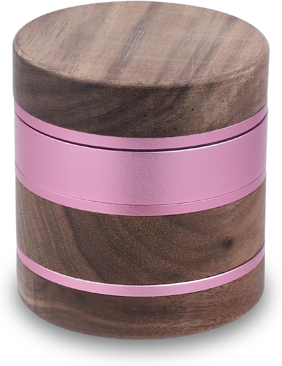 Wooden Spice Grinder 2.5", Rose Gold.