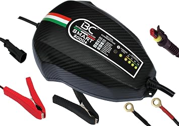 BC Smart 2000+ 12V 2.0A Intelligent Battery Charger and Maintainer 8 Step Automatic Trickle Float Desulfator For Cars Motorcycles ATVs and Deep Cycle Lead Acid Batteries with Alternator Tester US Plug