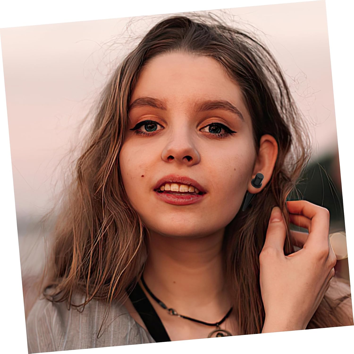 CALLARON 23Pcs Ear Stretchers Kit Tapers for Comfortable Ear Stretching Includes Various to Durable and Lightweight Expanders for Stretched Ears