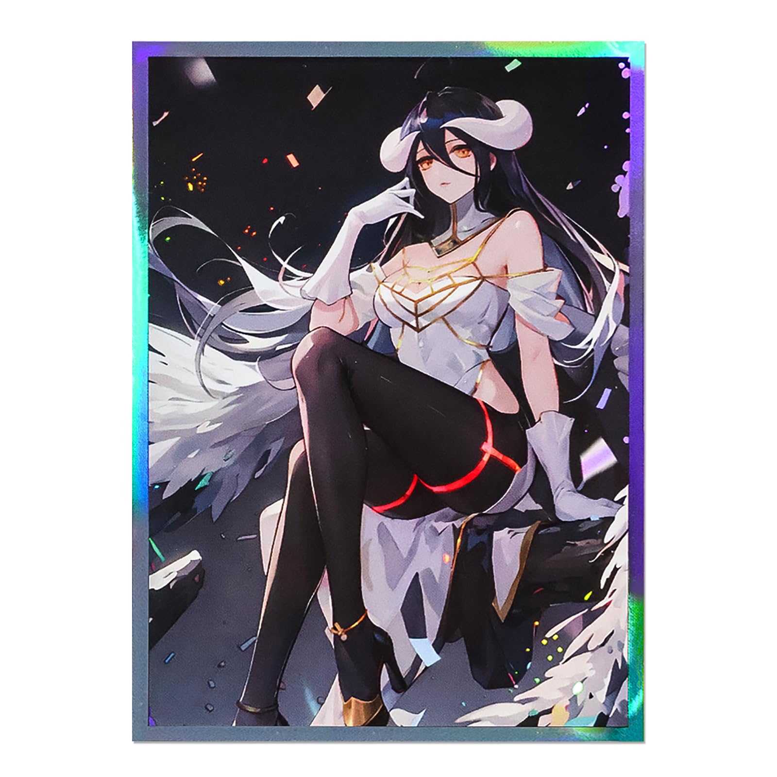 Amazon.com: 60PCS 67x92mm Holographic Anime Card Sleeves for MTG