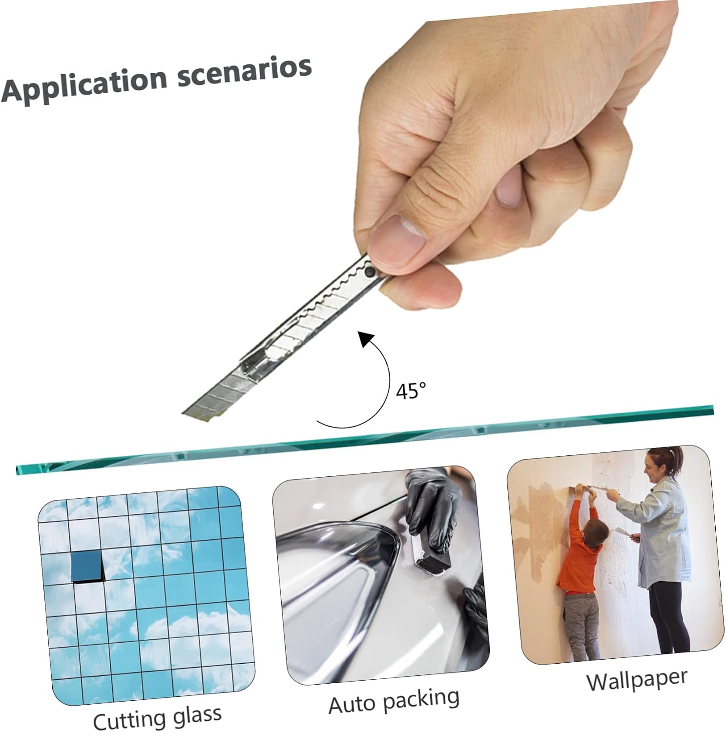 GLEAVI Changing Film Tool Kit Window Tinting Tools for Cars Vinyl Wrap Complete Auto Film Wrapping