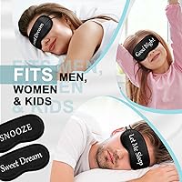 Vista 4 de Ramede 60 máscaras divertidas para dormir a granel con correa ajustable, máscara opaca de seda para dormir, suave para los ojos vendados, máscara