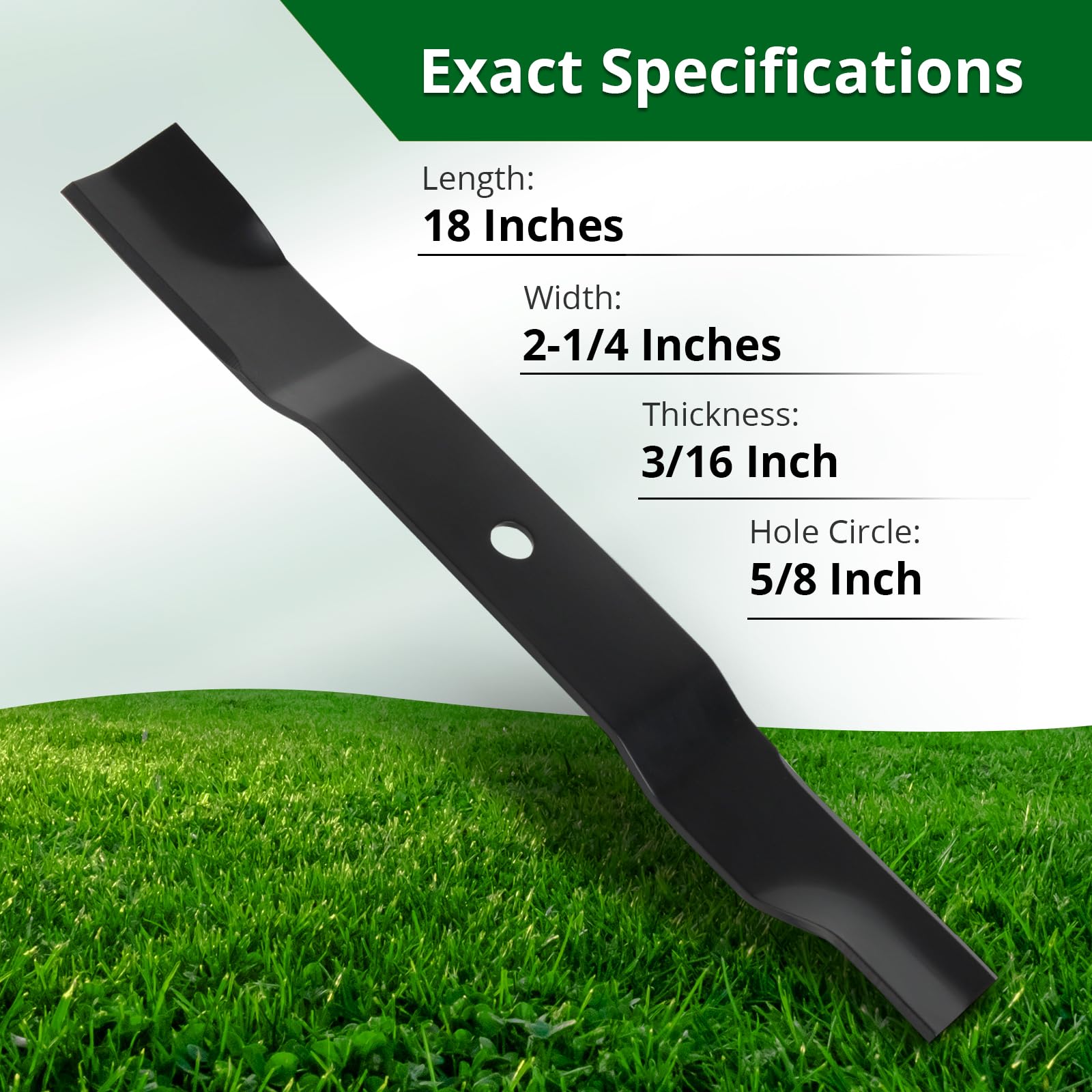 04771200 - Cuchillas para cortacésped compatibles con A riens IKON X XL XD, se adapta a Gravely ZT X, ZT XL Series, 52 pulgadas de giro cero, accesorios para cortacésped, sustituye a 00450300 70716200