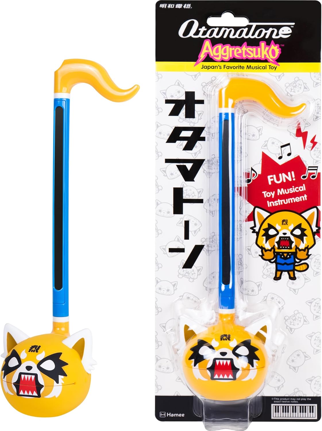 Otamatone Sanrio Special Edition Aggretsuko - Fun Electronic Toy Synthesizer