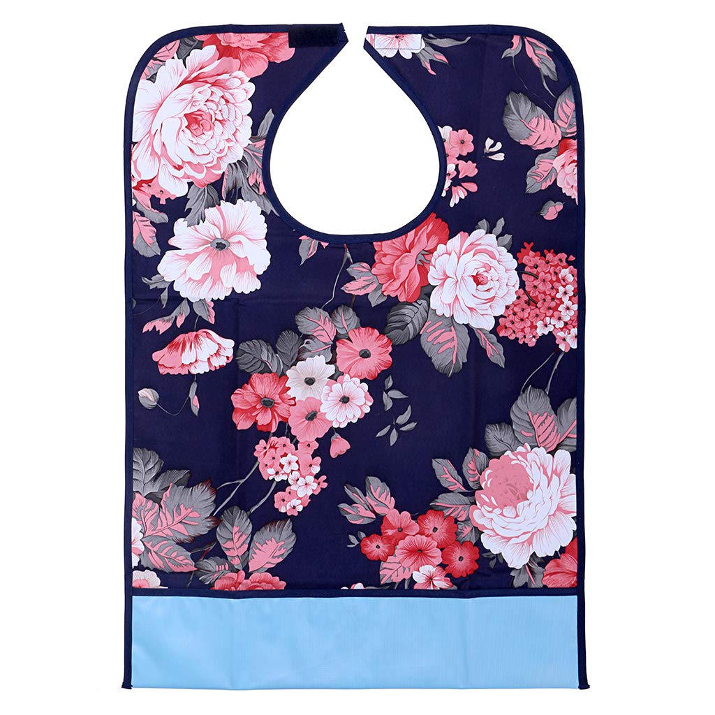 BTSKY Baberos impermeables reutilizables para adultos