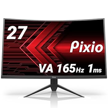 Pixio 湾曲 ゲーミングモニター 27インチ FHD 144Hz 1ms Amazon.co.jp: Pixio PXC277 湾曲 ゲーミングモニター 27インチ