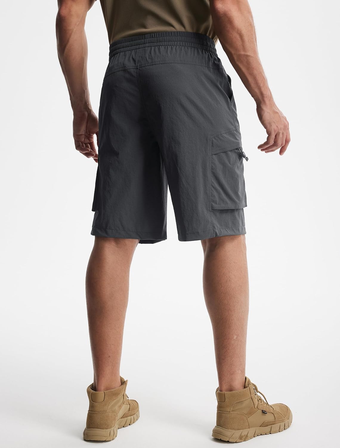 Libin Men's Shorts Casual All Day Comfy Quick Dry Lightweight Cargo Hiking Shorts Breathable Outdoor Sports Travel - Image 2