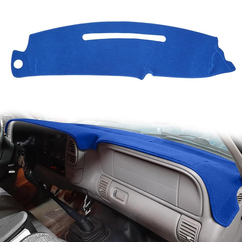 Capa azul para painel HanLanKa compatível com Chevy/GMC C1500, C2500, C3500, K1500, K2500 e K3500 1997–2000
